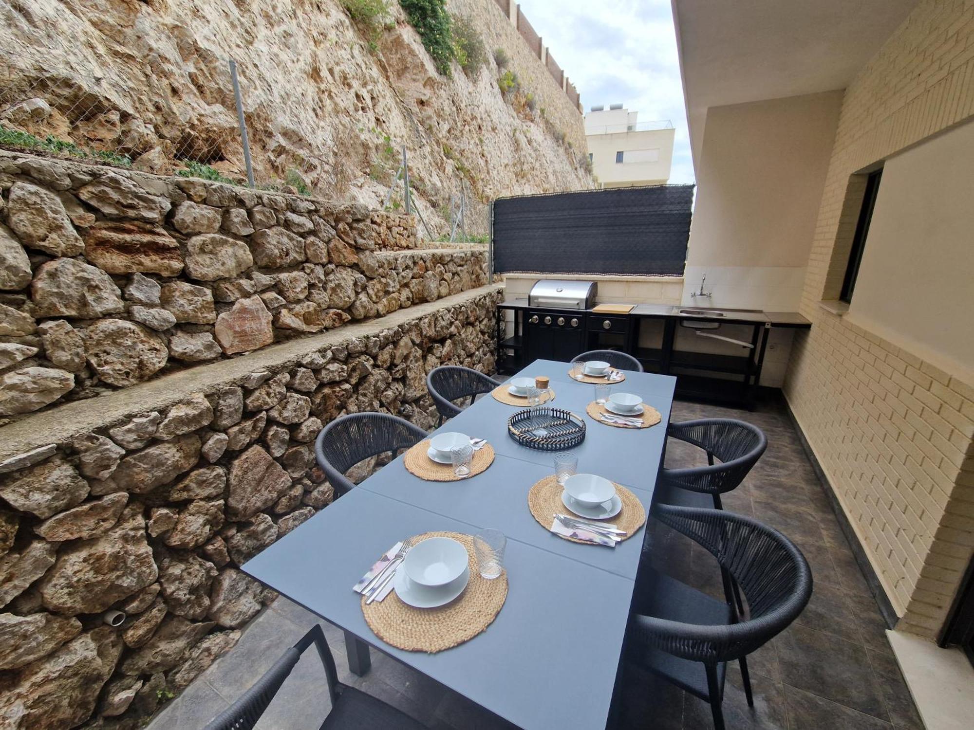 Willa Casa Buena Vista Con Piscina Y Ascensor Cullera Zewnętrze zdjęcie